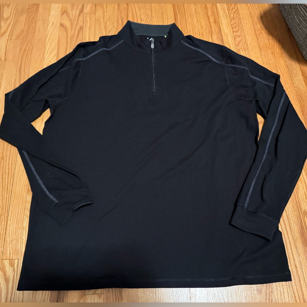 O NWT Brand New Men's Tasc Carrollton Quarter Zip XL Long Sleeve